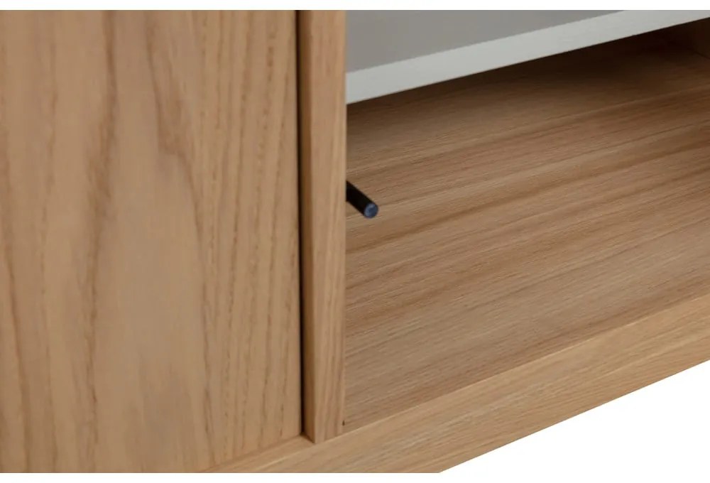 Comodă TV modulară cu aspect de lemn de stejar 77x44 cm Modulair – vtwonen