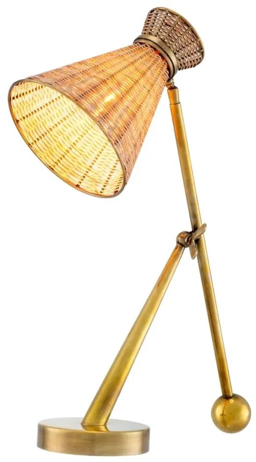 Lampa de masa LUX design natural Kon Tiki, 119045 HZ