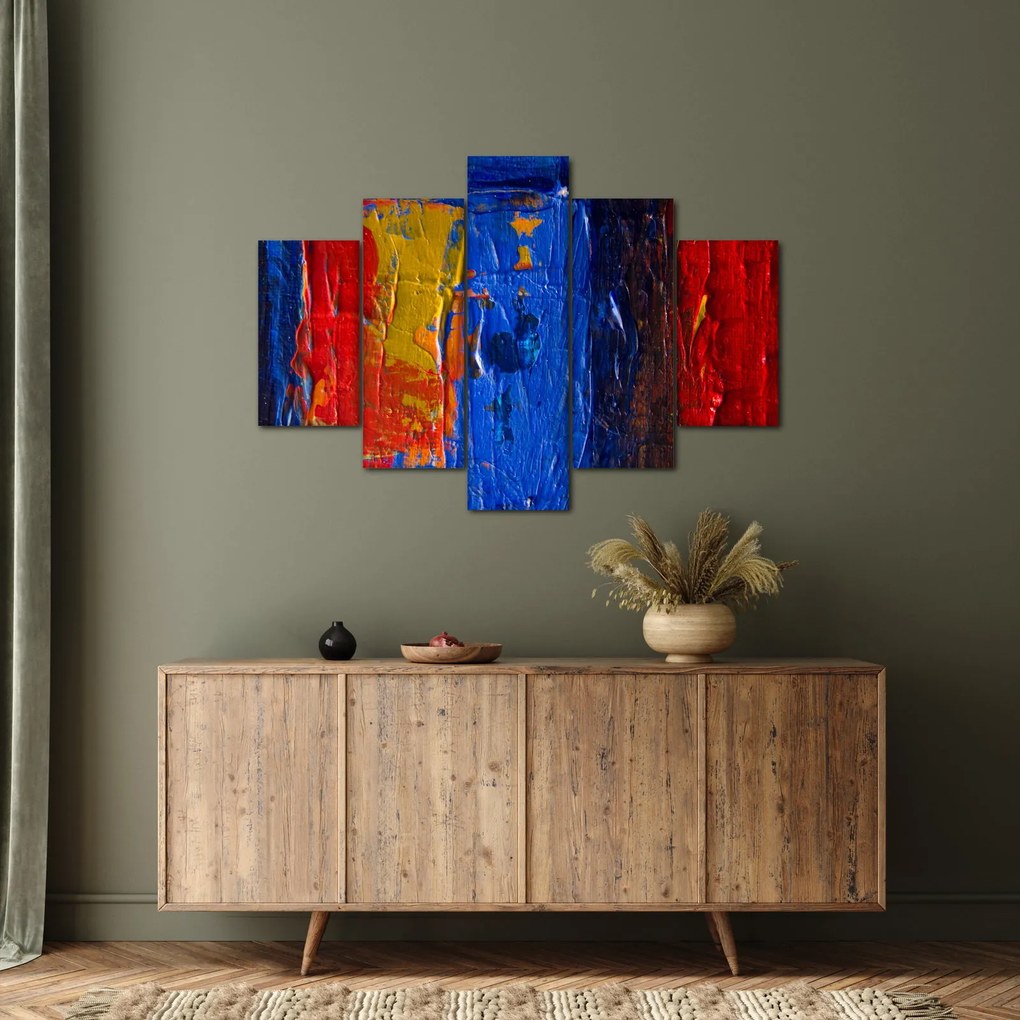 Tabloul cu culorile pentru artiști (150x105 cm)