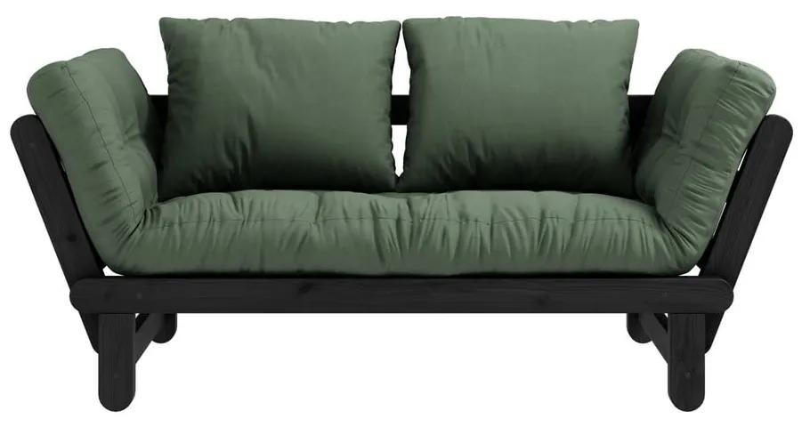 Canapea variabilă KARUP Design Beat Black, verde