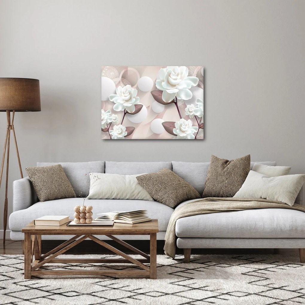 Tablou - Flori de trandafir (70x50 cm)