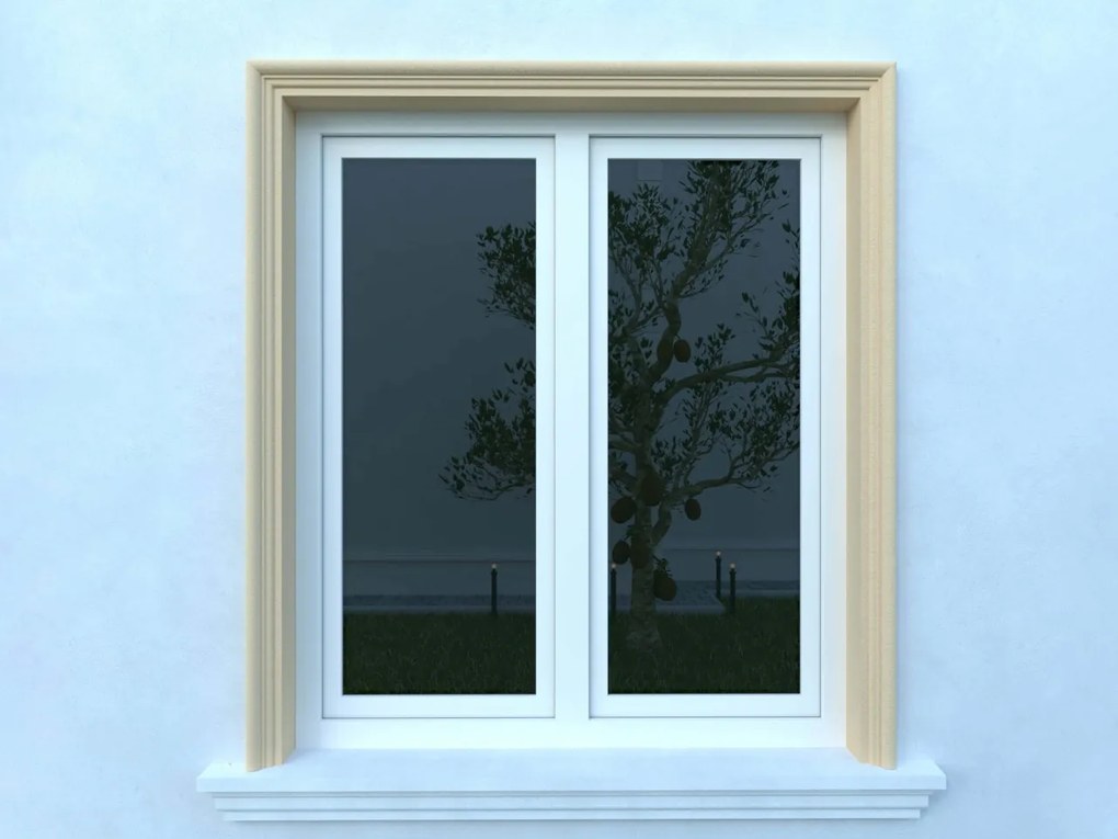 Ancadrament fereastra exterior FP102 dimensiuni 100x55x2000mm
