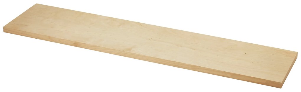 Polita simpla din PAL, 100x30x1,8 cm, Stejar