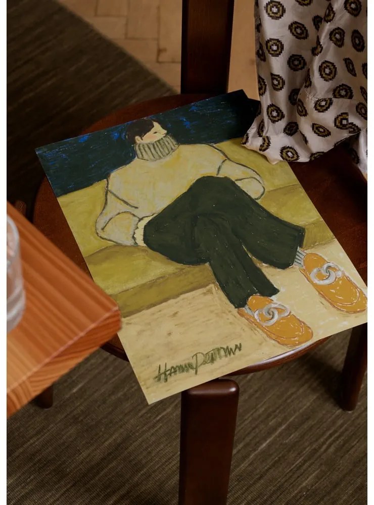 Poster 30x40 cm Fashion Diva 02 – Hanna Peterson – The Poster Club