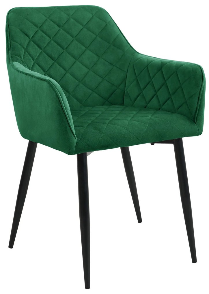 Scaun de masă Sunanda (Verde închis) (2buc). 1069501