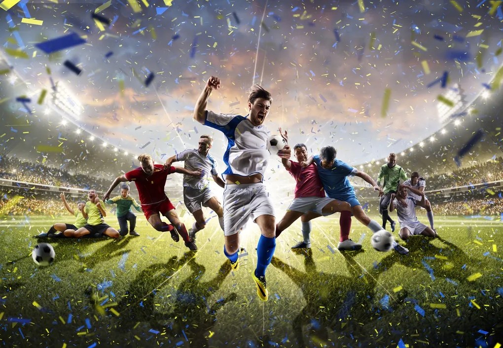 Fototapet - Fotbal (147x102 cm)