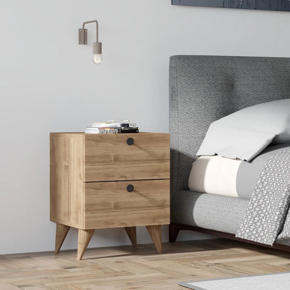 Măsuță de noptieră Kada Walnut 2