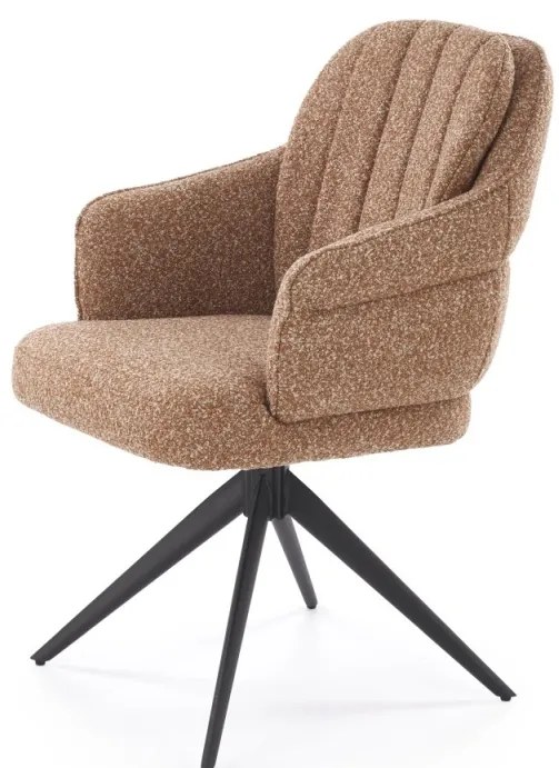 Scaun K570 stofa cinnamon H92 cm