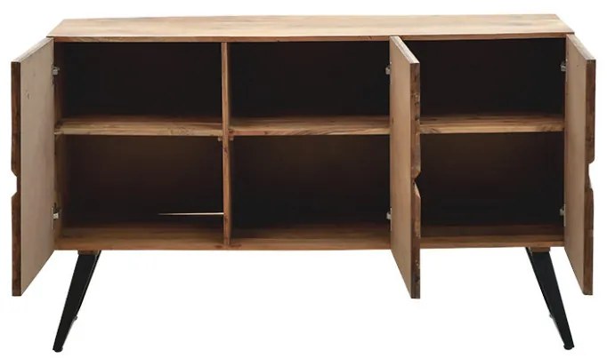 Bufet Imena Walnut 148x43.5x86 cm