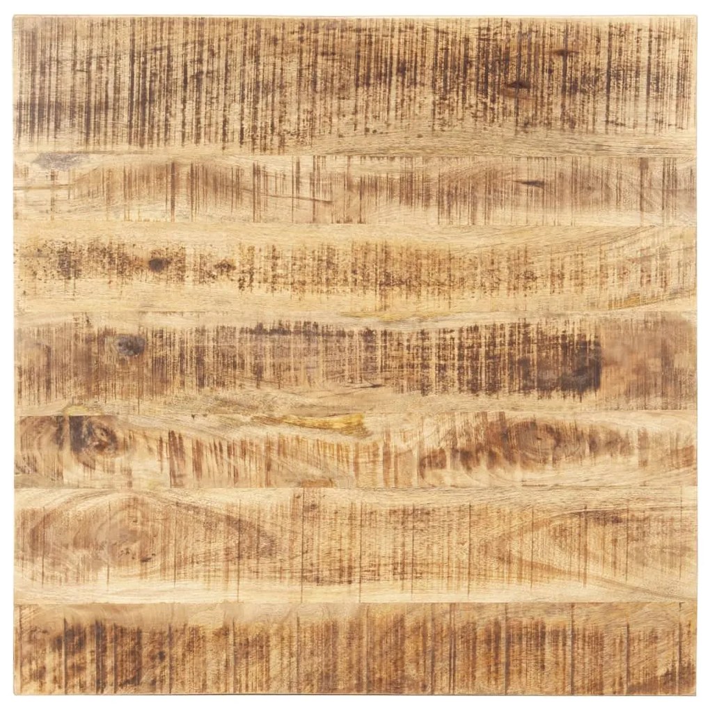 286027 vidaXL Blat de masă, 70x70 cm, lemn masiv mango, 25-27 mm