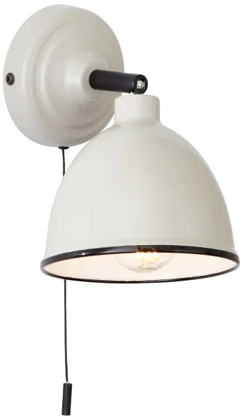 Spot de perete Brilliant TELIO 1xE14/28W/230V gri