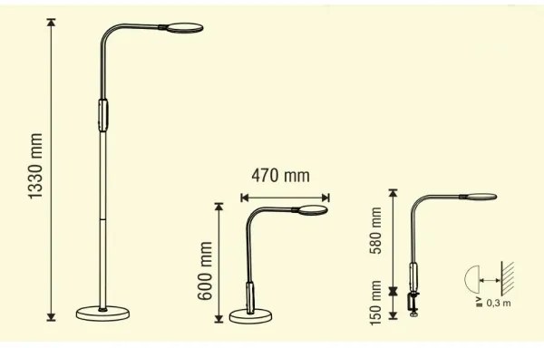 Lampă LED dimabilă 3 în 1 LED/12W/230V albă CRI 90 + telecomandă