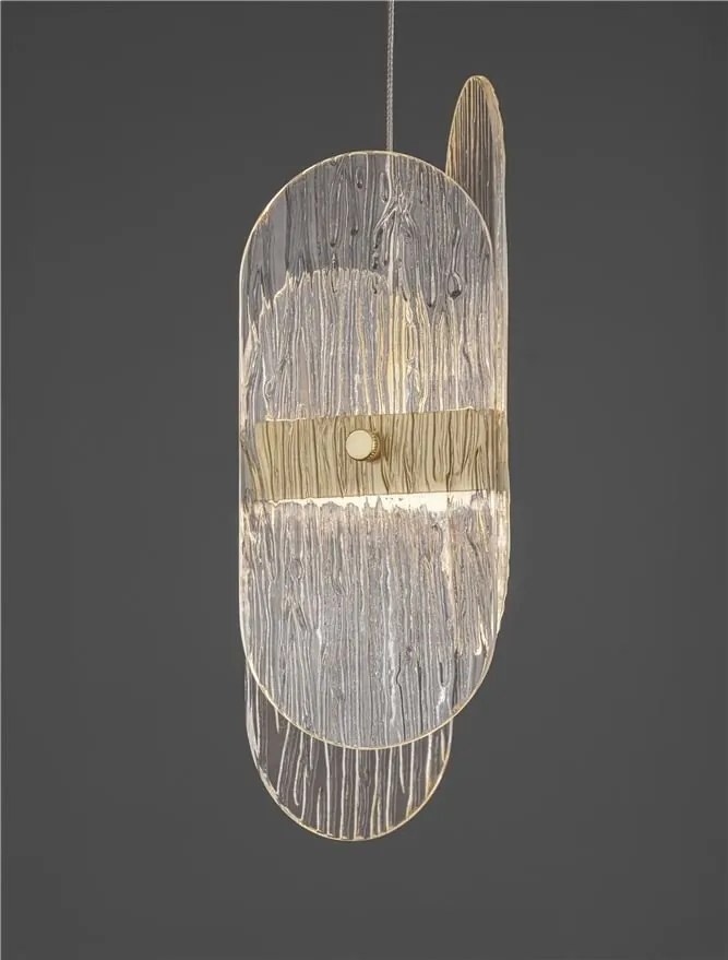 Lustra LED suspendata design decorativ LUCIEN 2700K