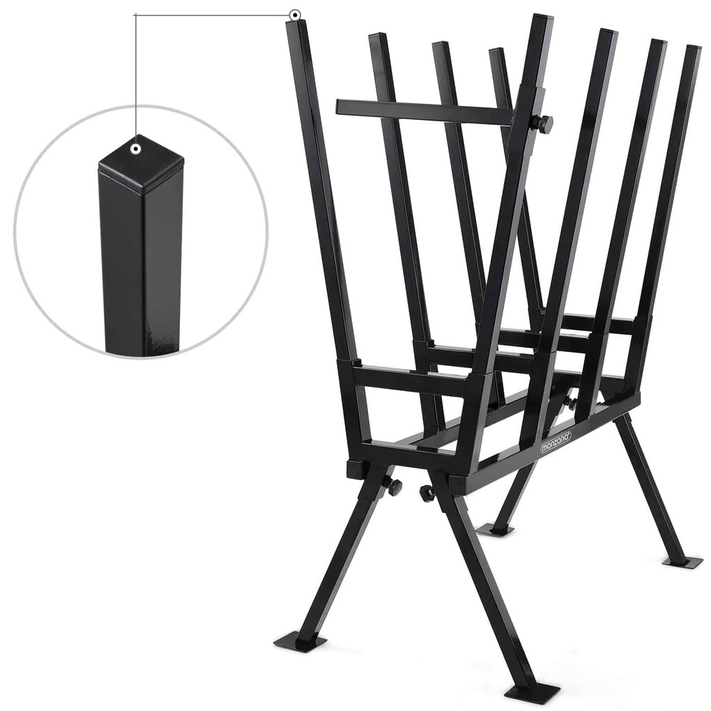 Deuba Stand de tocat cu suport de inchidere - 77x50x105 cm