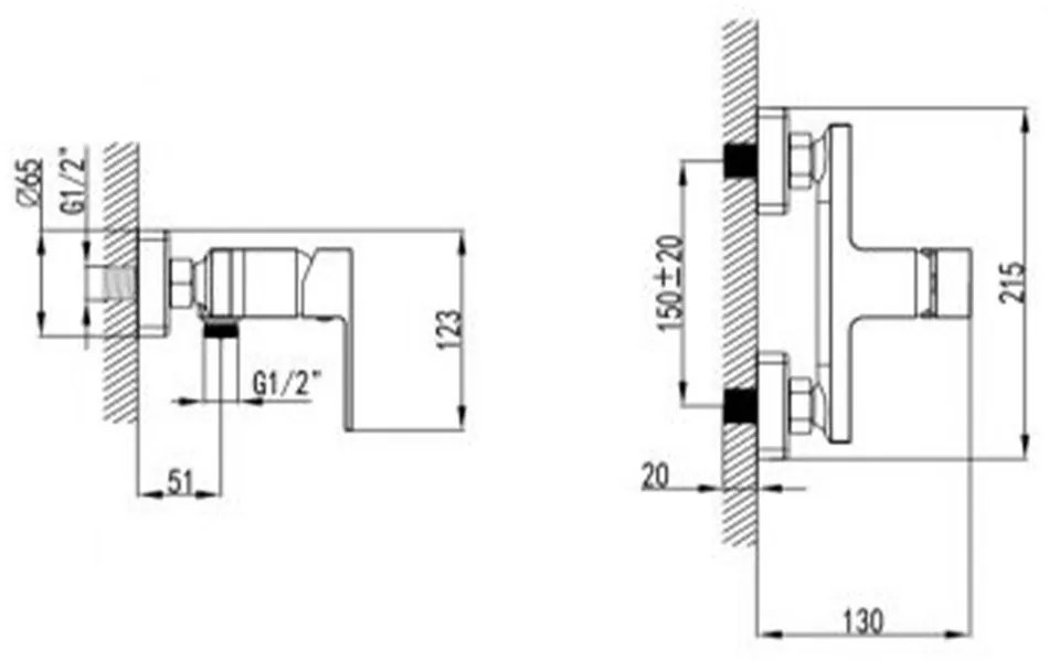 Robinet de duș Mamba