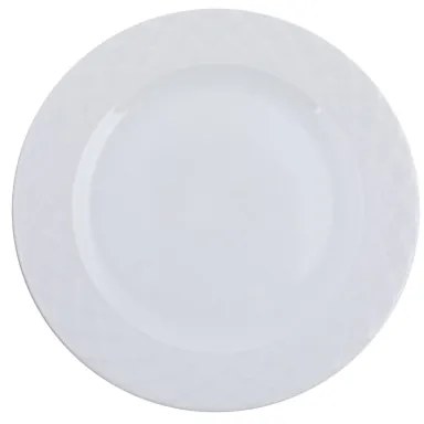 Set de veselă 24 piese alb/porțelan