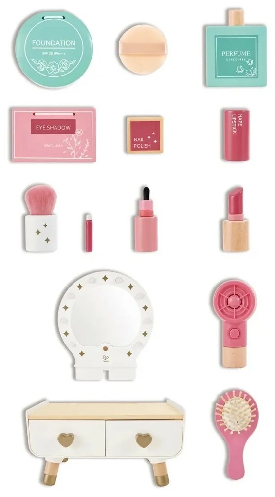 Hape Măsuța mea cosmetică stilată