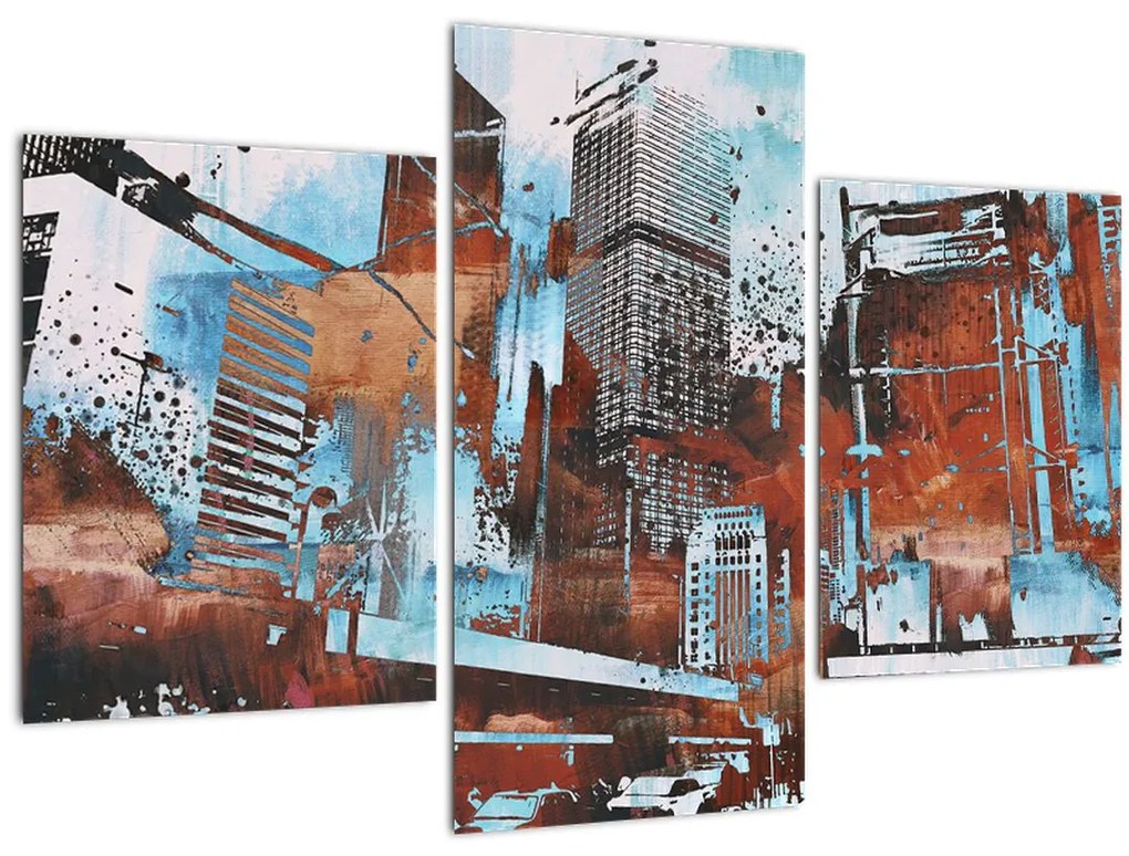 Tablou - Zgârie-nori (90x60 cm)