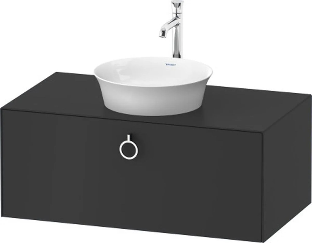 Duravit White Tulip dulap 100x55x40.8 cm sub chiuveta pe perete grafit WT498105858