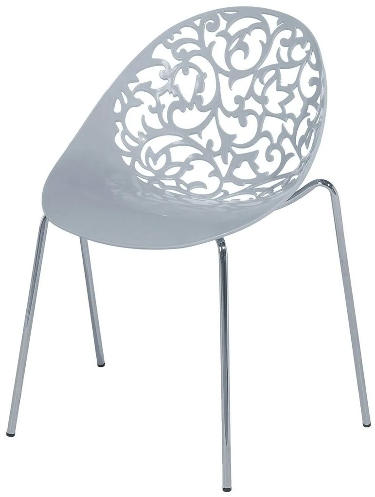 Set mese de sufragerie 4buc. Mumbwa (gri deschis). Promo -43%. 1009815