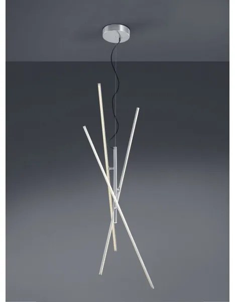 Lustră LED pe cablu dimabilă TIRIAC 3xLED/8,5W/230V Trio