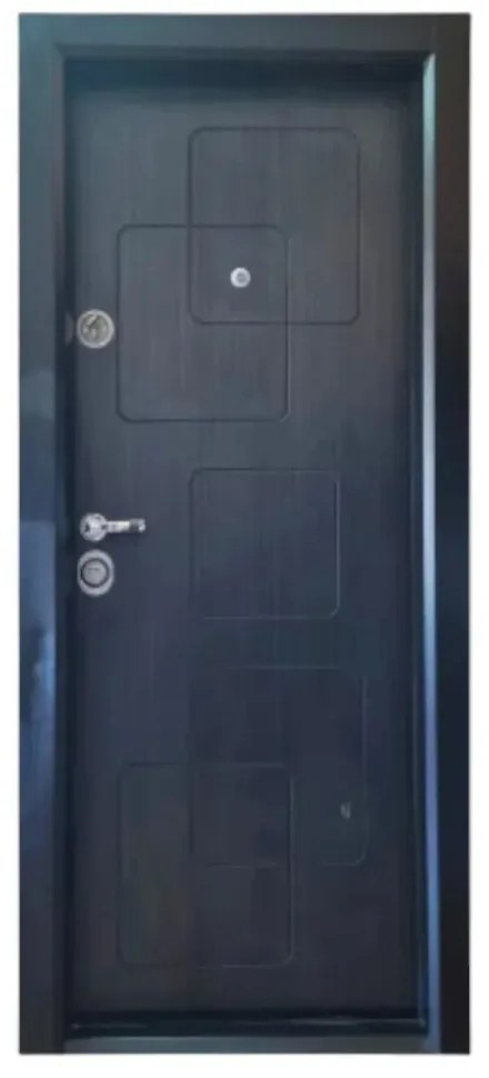 Usa metalica de apartament cu izolatie si vizor Novo Doors First Class NDFC02, Deschidere Stanga Dreapta, Dimensiune 200X88 cm, Tabla 12 mm, Kit