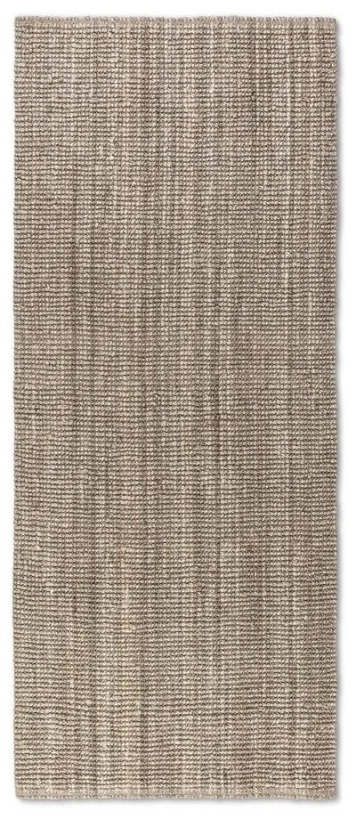 Covor tip traversă taupe din iută 80x200 cm Bouclé – Hanse Home