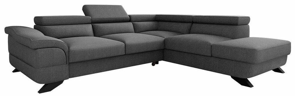 Colțar Lincoln 102Cutie de pat, 272x219x68cm, 142 kg, Picioare: Lemn
