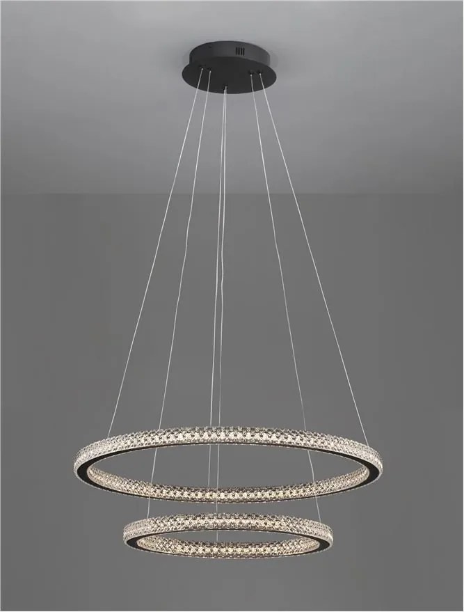 Lustra LED suspendata moderna design elegant GINEVRA 54W
