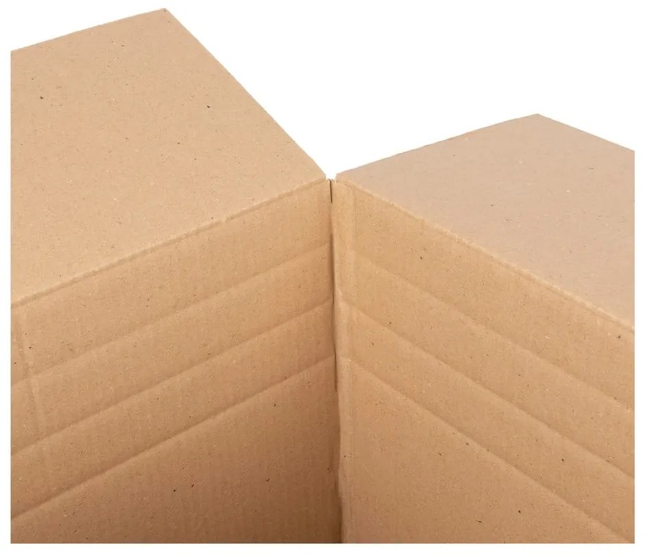 Set de 2 cutii de depozitare bej Compactor Teddy, 42 x 30 cm