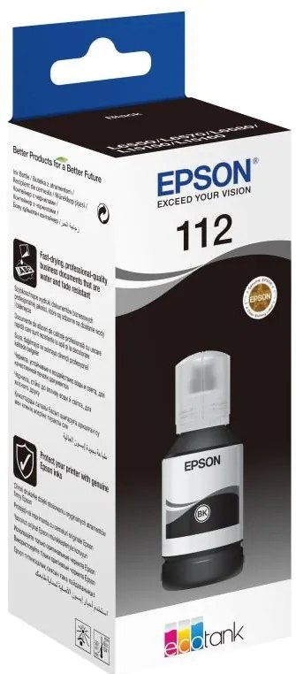 EPSON 112 ECOTANK PIGMENT BK INK BOTTLE