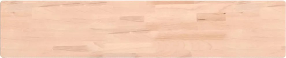 vidaXL Raft de perete, 100x20x4 cm, lemn masiv de fag