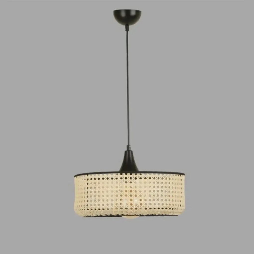 Lustra stil industrial lemn-metal,seria lx, homs,40008