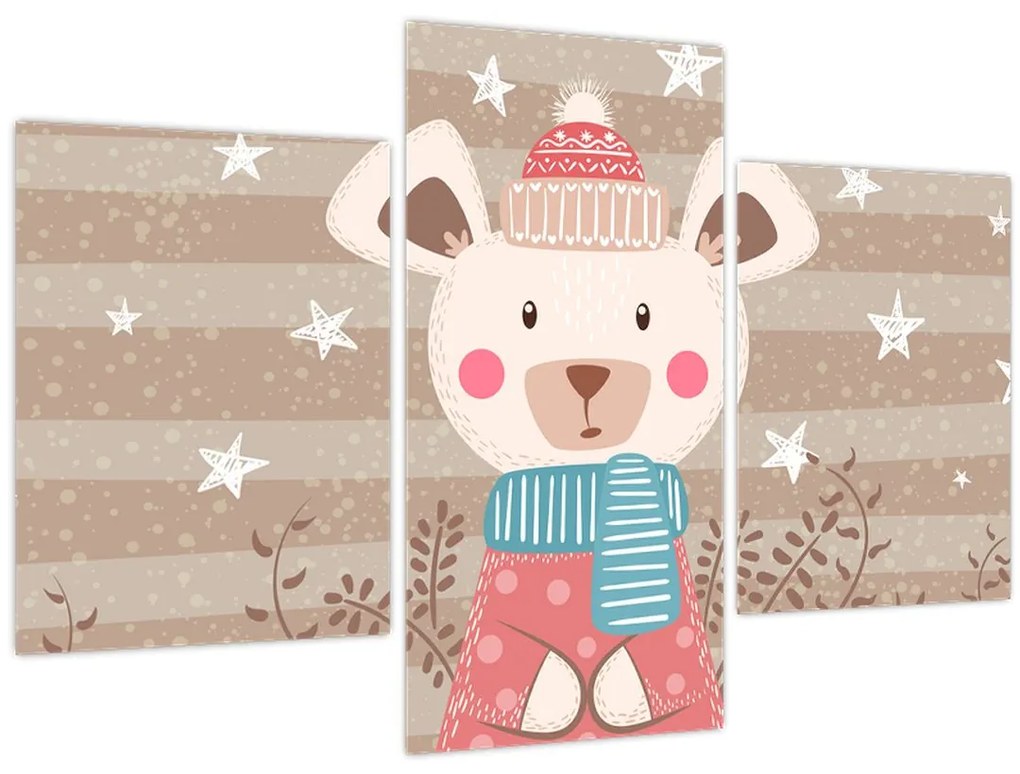 Tablou - Ursuleț (90x60 cm)