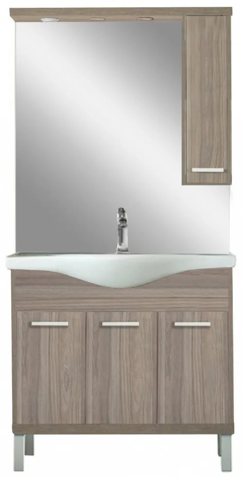 Mobilier complet de baie Nerva 85, ulm Rauna