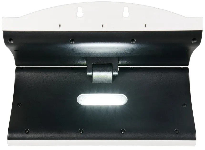 Corp de iluminat pentru exterior LED, de perete, solar (înălțime 18,5 cm) Macapa – Reality