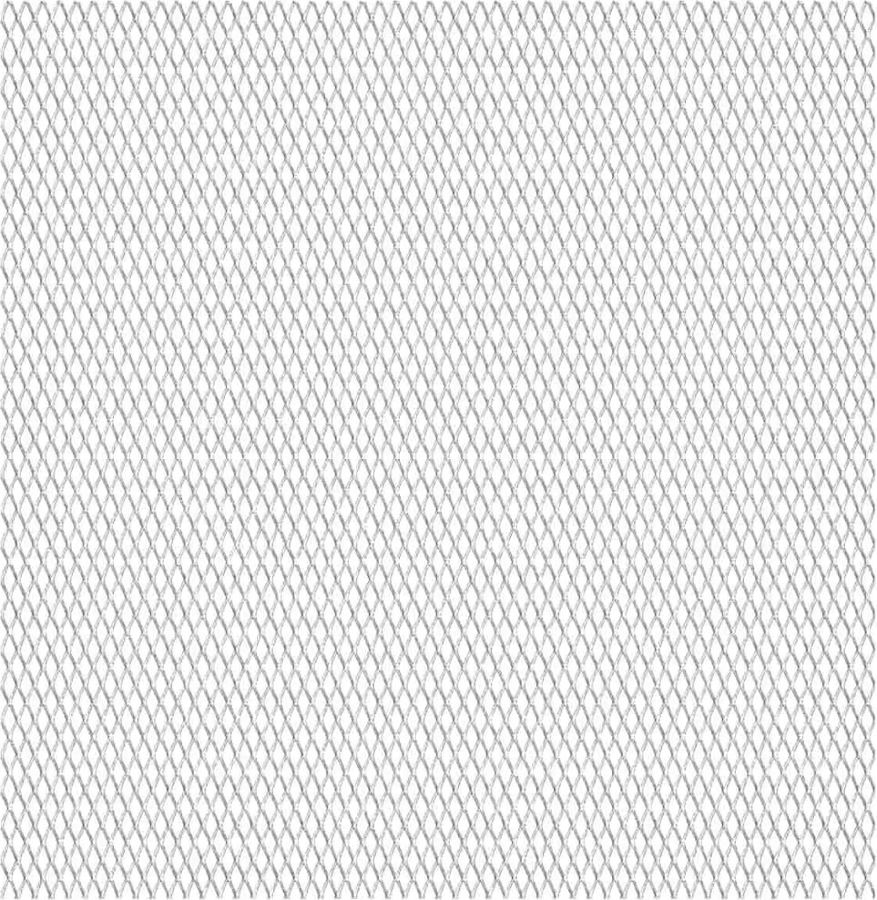 vidaXL Gard de sârmă grădină, 50x50 cm, 20x10x2 mm, oțel inoxidabil