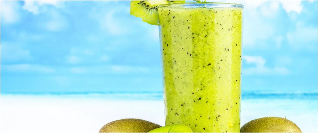 Tablou - smoothie kiwi (120x50 cm)