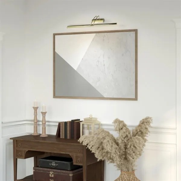 Searchlight 8343PB - Aplică tablou LED LED/14W/230V auriu