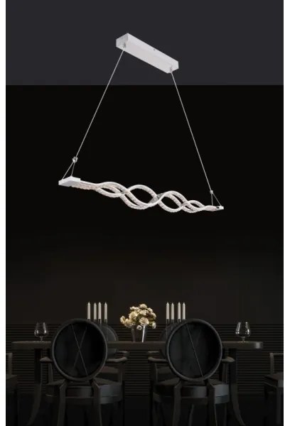 Globo 67109-30 - Lustră LED reglabilă pe cablu PILLA LED/30W/230V + telecomandă