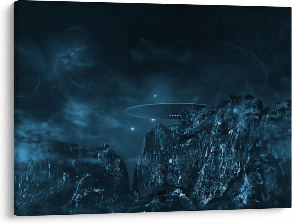 Tablou - Misiune extraterestră (70x50 cm)