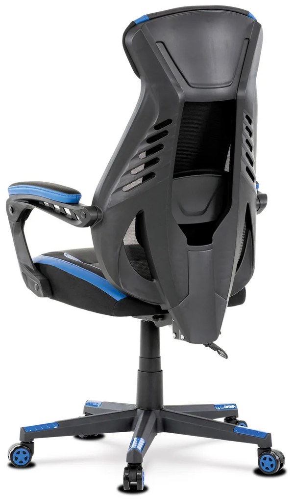Fotoliu de birou/gaming Ymbun-Y213-BLUE (Negru + Albastru). 1042719