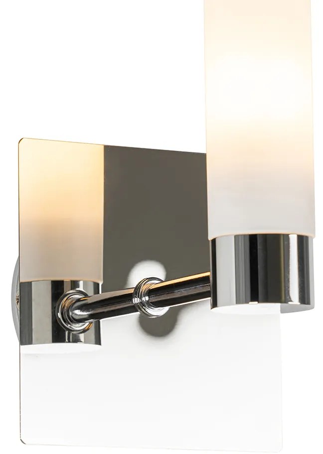 Lampa de perete modernă pentru baie crom IP44 - Bath