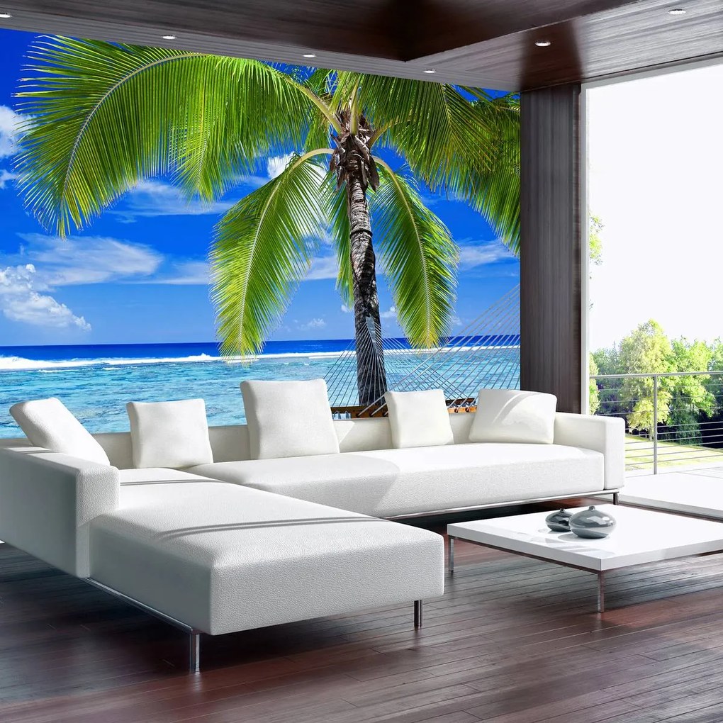 Fototapet - Sea Beach Sand Landscape (254x184 cm)