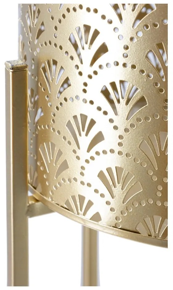 Set 2 suporturi pentru ghivece Mauro Ferretti Golvy, înălțime 52 cm, auriu