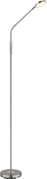 Globo 58504SN - Lampă de podea LED cu control tactil și variator SILVIO LED/6,5W/230V crom mat