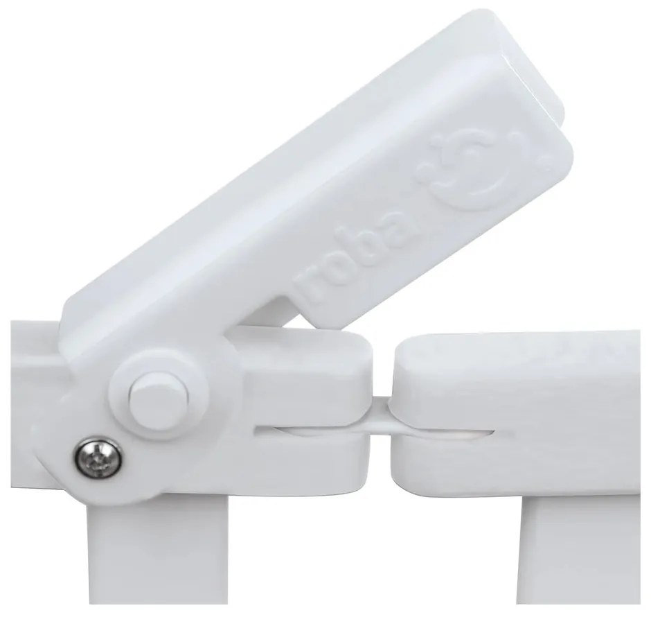 Pătuț pliabil alb cu roți 60x120 cm Fold up – Roba