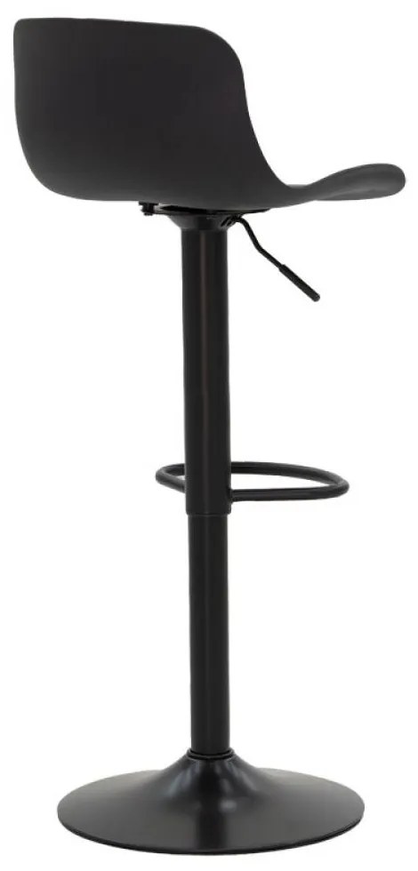 Scaun Bar Watt Polipropilena Negru