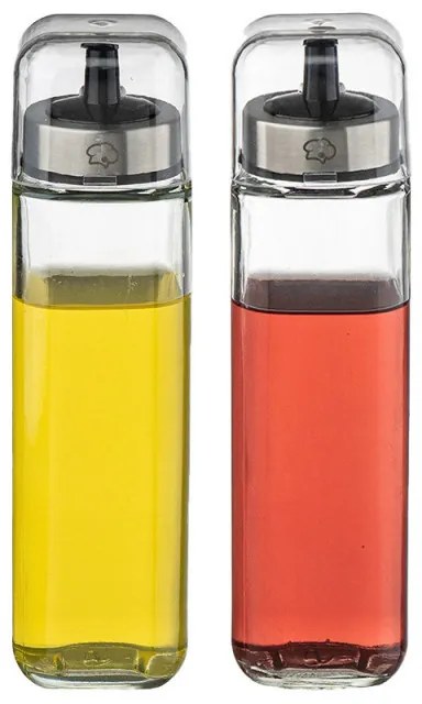 Luigi Ferrero Rome FR-7904R, 270 ml, 5 bucăți, Sticlă, Oțel inoxidabil, Transparent/inox