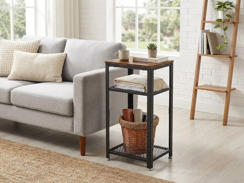 Masuta ZENVIRO 40 x 30 cm, maro/gri
